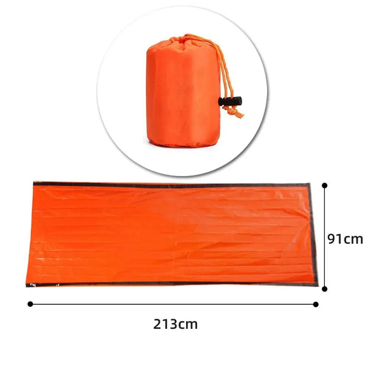 Emergency Bivy Bag | Hätäsuoja / pussi – Pidä lämpö sisällä, kylmä ulkona - Medrescue Gear