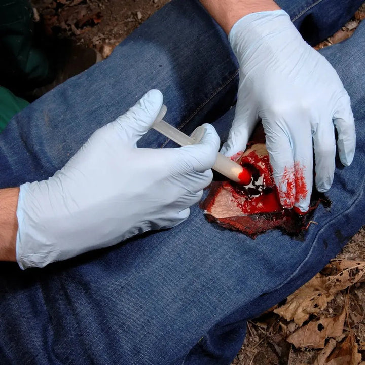 Hemostaattirae 6g - 15g Rakeet ja Injektori - Medrescue Gear