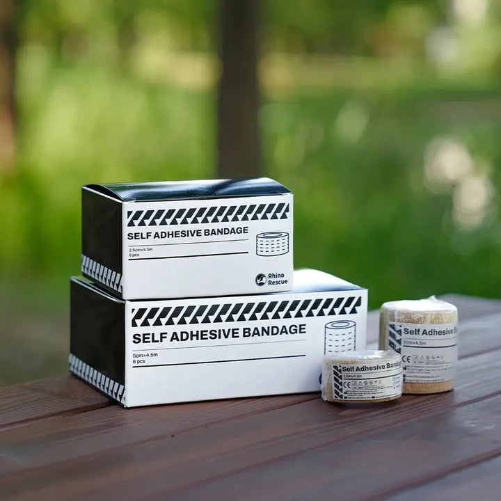 Kreppisidos - itsekiinnittyvä / elastinen 6rll pakkaus - Medrescue Gear