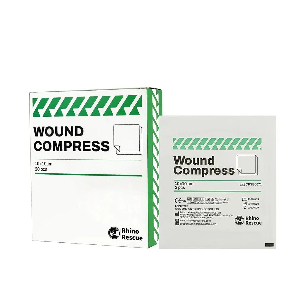 Steriilit Haavakompressit 10x10cm (20kpl) - Medrescue Gear