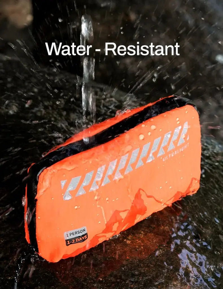 Ulkoilun Ensiapupakkaus I vedenpitävä I 180g | 38 osaa - Medrescue Gear