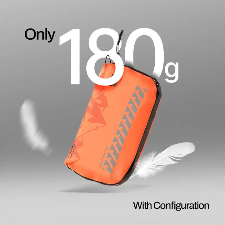 Ulkoilun Ensiapupakkaus I vedenpitävä I 180g | 38 osaa - Medrescue Gear