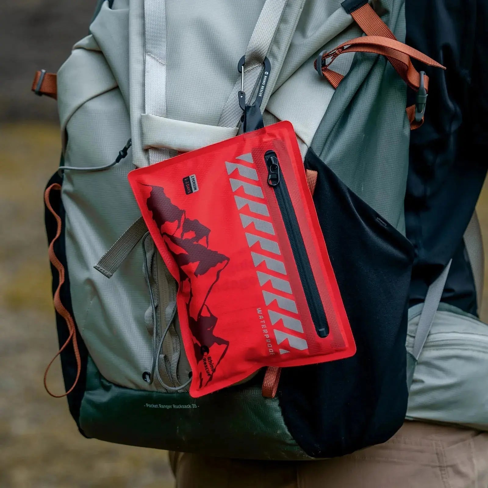 Ultralight - Ensiapupakkaus 105 osaa | 350g | Vedenpitävä - Medrescue Gear