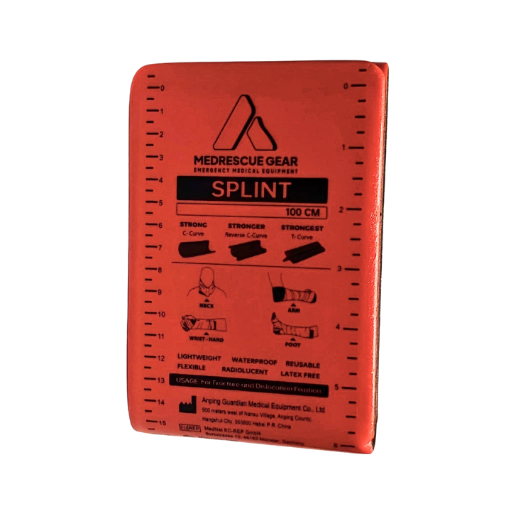 Alumiinilasta 11×100 cm Z-taiteltu – Röntgenläpäisevä - Medrescue Gear