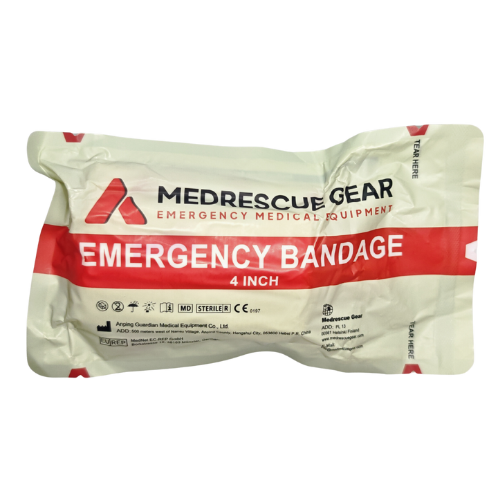 MRG Ensiside 4" helppokäyttöinen paineside - Medrescue Gear