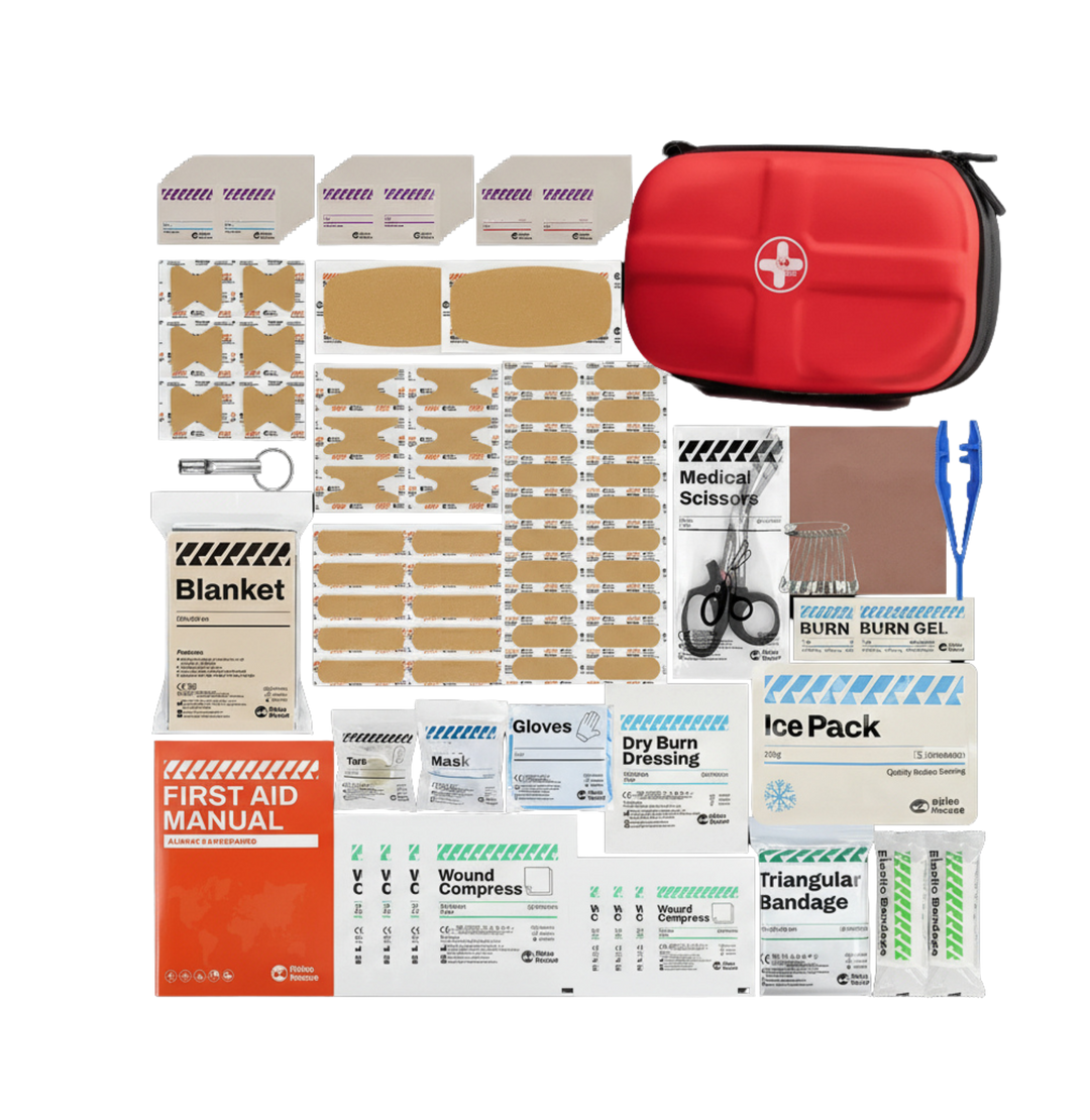 Ensiapupakkaus 100 osaa | Hard Case - Medrescue Gear