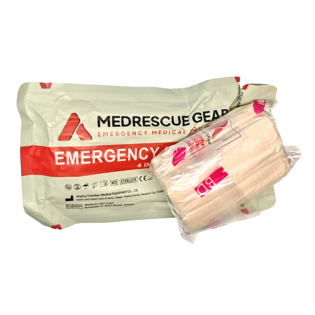 MRG Ensiside 4" helppokäyttöinen paineside - Medrescue Gear