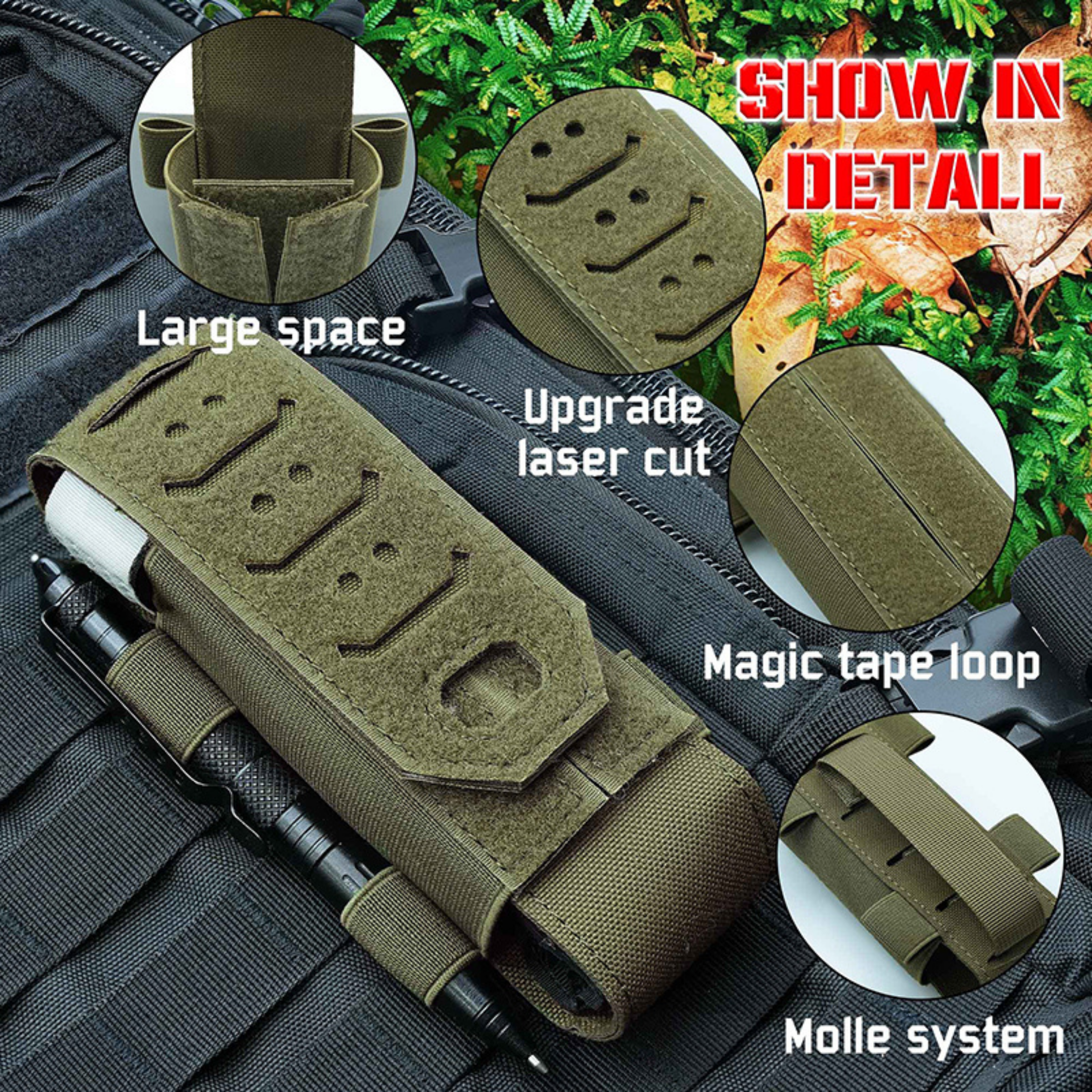 Kiristyssidetasku – Monikäyttöinen MOLLE-tasku - Medrescue Gear