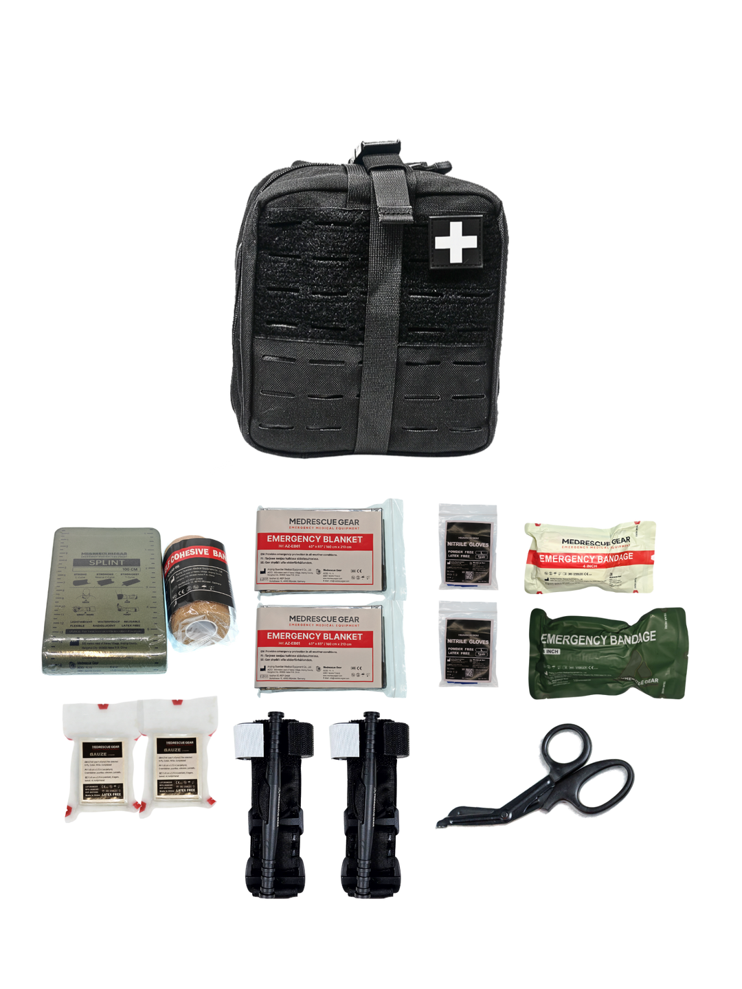 MRG Ranger Traumakit Medium traumapakkaus, kiristysside ja paineside