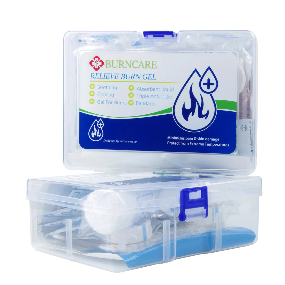 Sanke Rescue Burn Dressing Scald Burn Care Gel Sunburn Gel Cooling Soothing Cream Relieve Scalds Wound for IFAK First Aid KIT Medrescue Gear