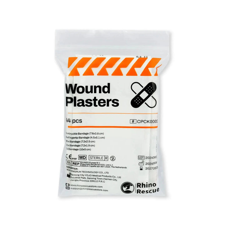 Rhino Rescue Variety Bandages Pack Assorted Sizes Fingertip Bandages Waterproof Bandages Breathable Adhesive Bandages Bulk Medrescue Gear