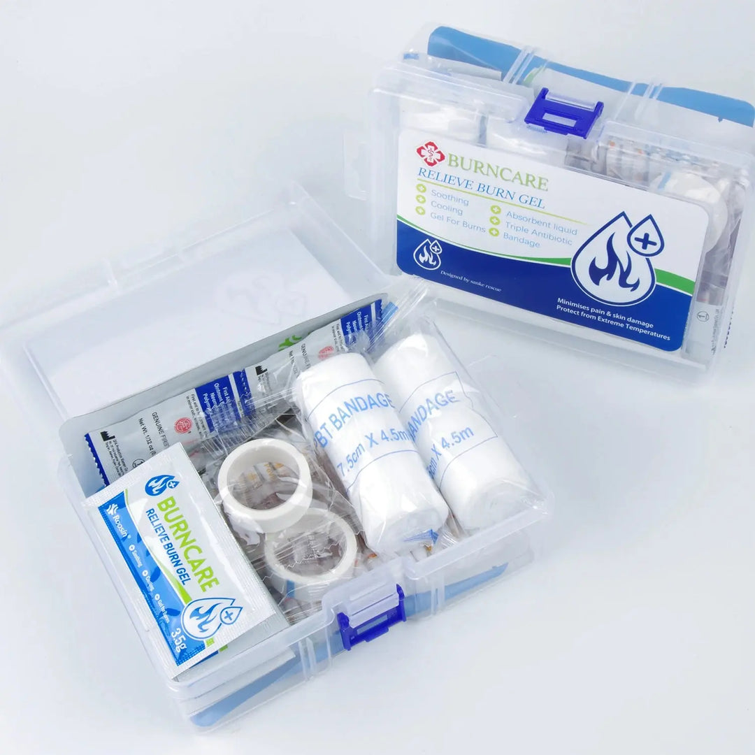 Sanke Rescue Burn Dressing Scald Burn Care Gel Sunburn Gel Cooling Soothing Cream Relieve Scalds Wound for IFAK First Aid KIT Medrescue Gear