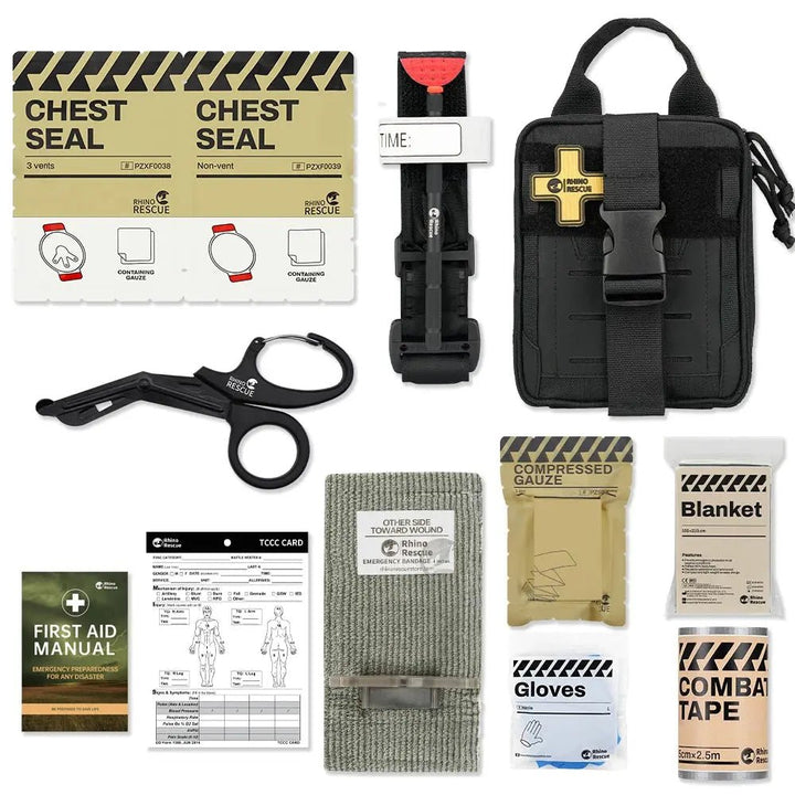 CMS - Mini IFAK Ensiapupakkaus | Tehokas rip - way ensiapupakkaus vaativiin tilanteisiin - Medrescue Gear