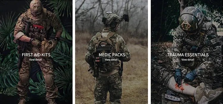 EDC IFAK | Kompakti ja tehokas ensiapupakkaus vaativiin tilanteisiin. - Medrescue Gear