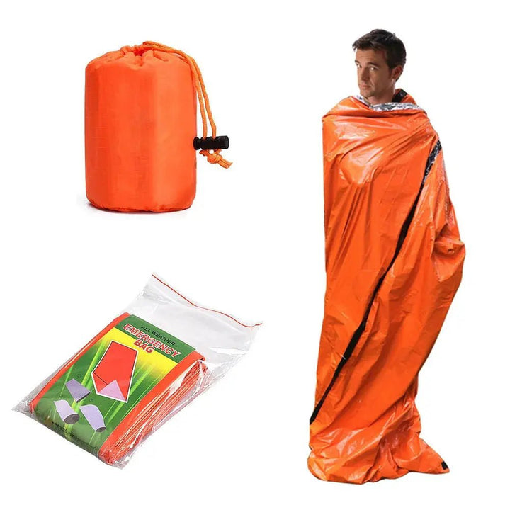 Emergency Bivy Bag | Hätäsuoja / pussi – Pidä lämpö sisällä, kylmä ulkona - Medrescue Gear