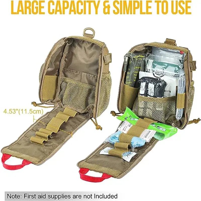 FOXTROT ALPHA IFAK - L kokoinen tyhjä Molle - tasku - Medrescue Gear