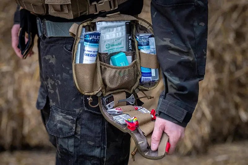 FOXTROT ALPHA IFAK - L kokoinen tyhjä Molle - tasku - Medrescue Gear