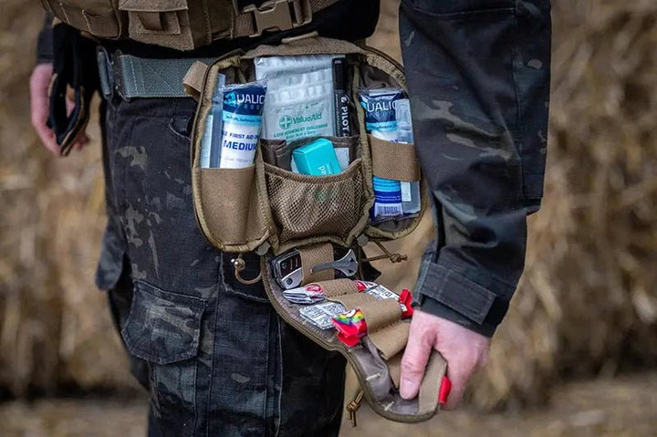 FOXTROT ALPHA IFAK - L kokoinen tyhjä Molle - tasku - Medrescue Gear