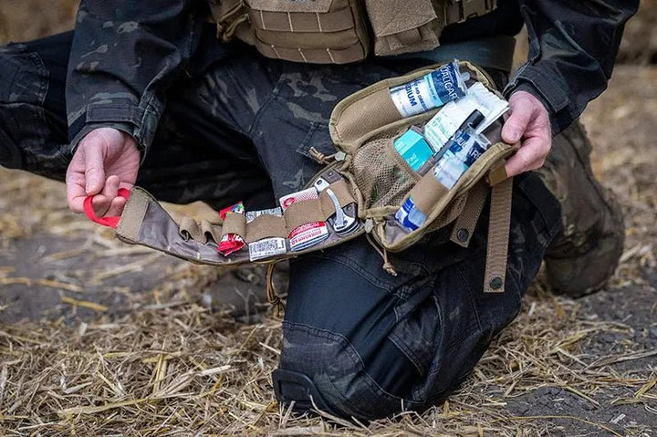FOXTROT ALPHA IFAK - L kokoinen tyhjä Molle - tasku - Medrescue Gear