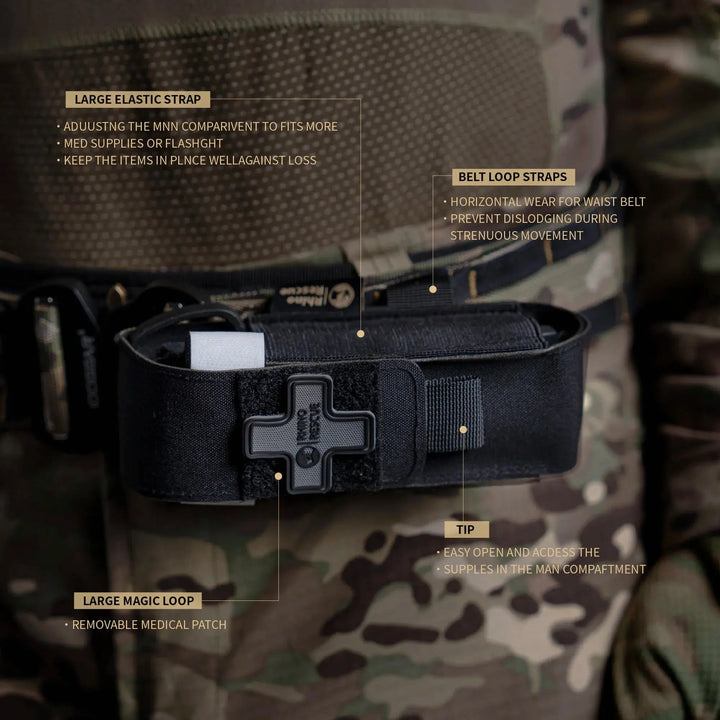 Holsteri Kiristyssiteelle | MOLLE - yhteensopiva - Medrescue Gear