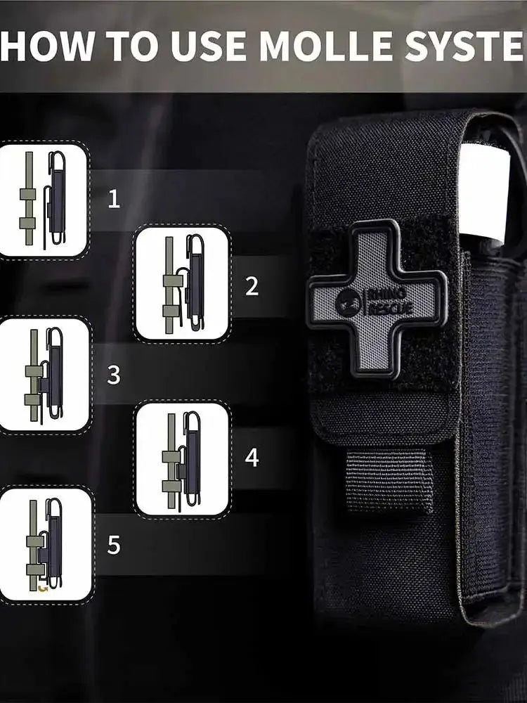 Holsteri Kiristyssiteelle | MOLLE - yhteensopiva - Medrescue Gear