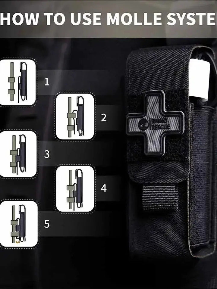 Holsteri Kiristyssiteelle | MOLLE - yhteensopiva - Medrescue Gear