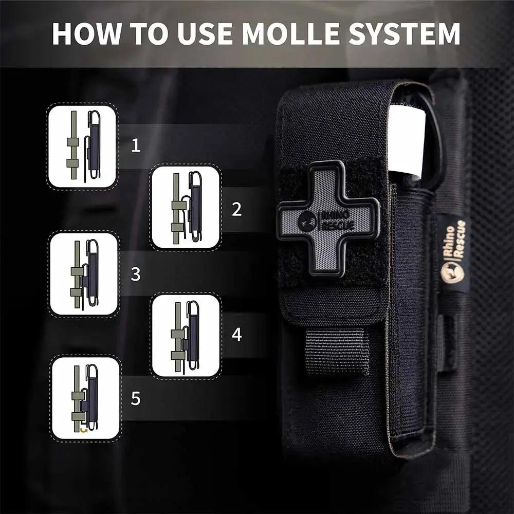 Holsteri Kiristyssiteelle | MOLLE - yhteensopiva - Medrescue Gear