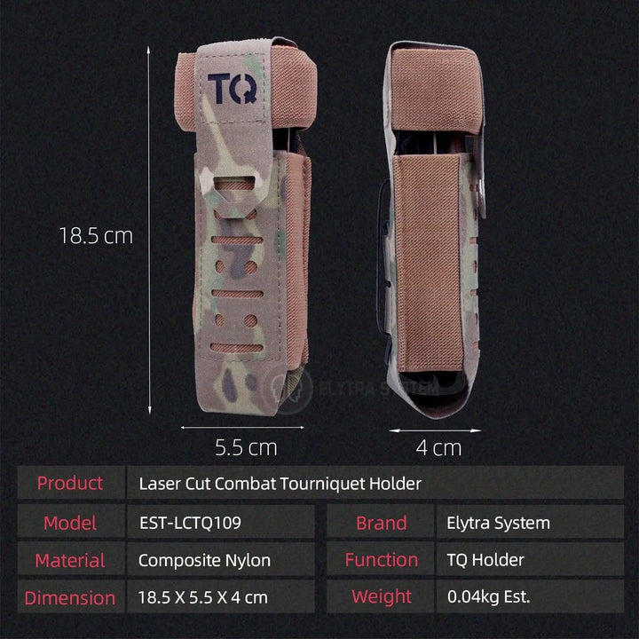 Holsteri Kristyssiteelle - MOLLE - yhteensopiva - Medrescue Gear