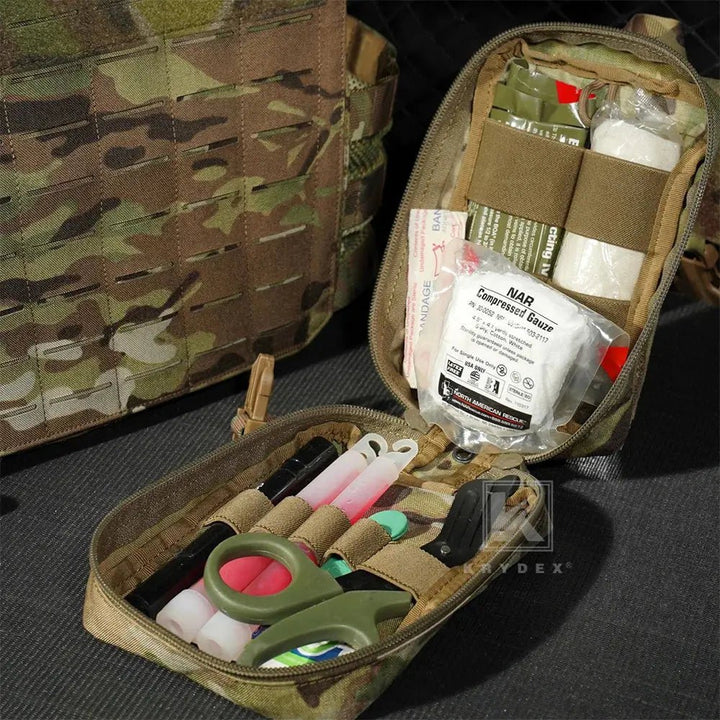 Huippulaatuinen KRYDEX Tactical Rip Away IFAK - tasku | kaksi mallia - Medrescue Gear
