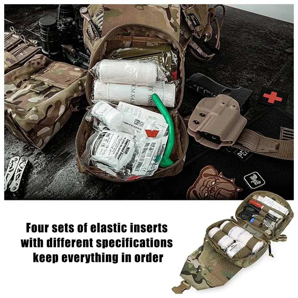 Huippulaatuinen KRYDEX Tactical Rip Away IFAK - tasku | kaksi mallia - Medrescue Gear