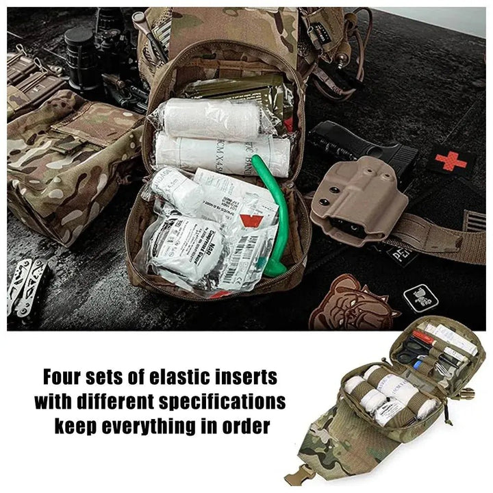 Huippulaatuinen KRYDEX Tactical Rip Away IFAK - tasku | kaksi mallia - Medrescue Gear