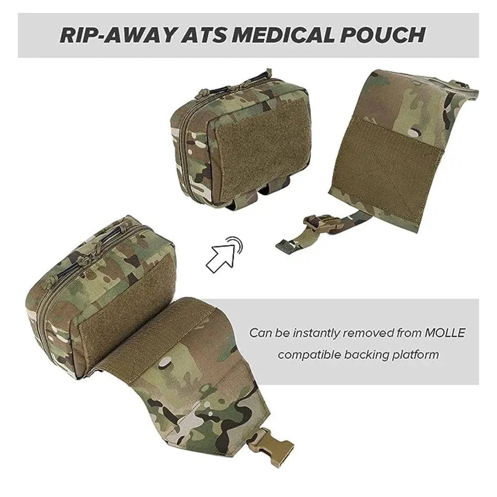Huippulaatuinen KRYDEX Tactical Rip Away IFAK - tasku | kaksi mallia - Medrescue Gear