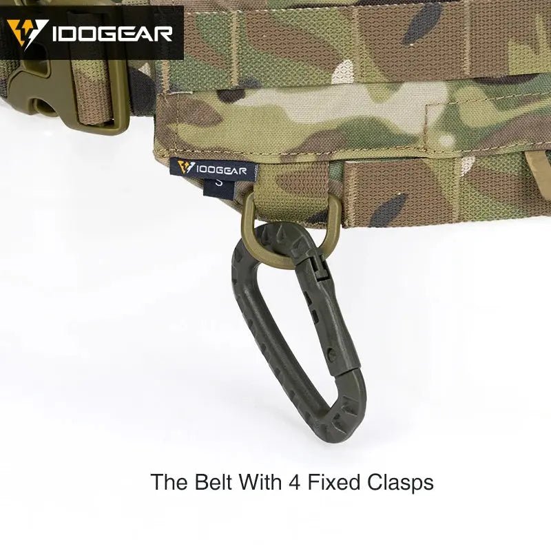 IDOGEAR Taktinen MOLLE - Vyö - Medrescue Gear