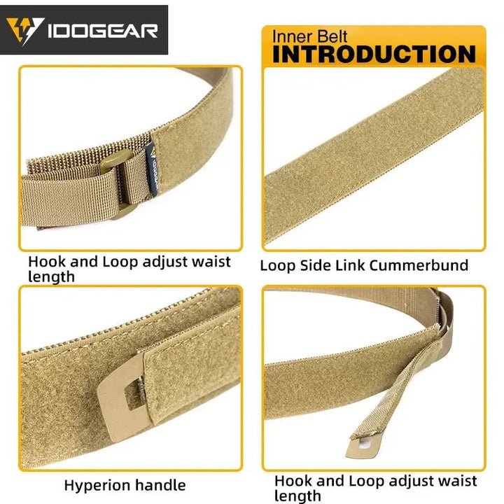 IDOGEAR Taktinen MOLLE - Vyö - Medrescue Gear