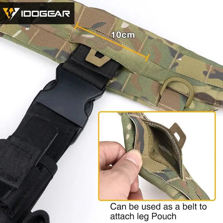 IDOGEAR Taktinen MOLLE - Vyö - Medrescue Gear