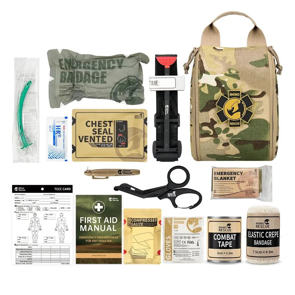 IFAK QF - 002M G | Ensiapupakkaus vaativiin tilanteisiin - Medrescue Gear