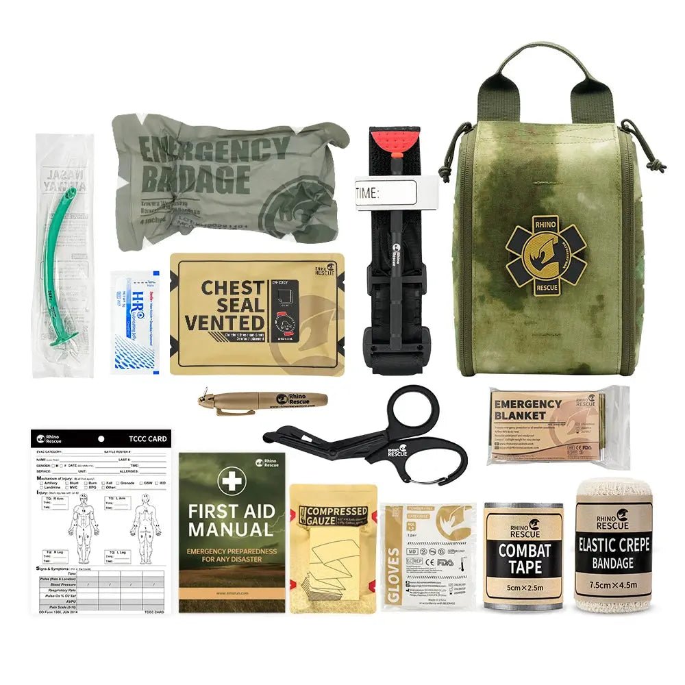 IFAK QF - 002M G | Ensiapupakkaus vaativiin tilanteisiin - Medrescue Gear