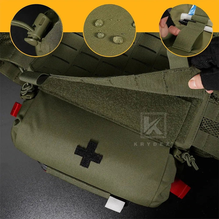 KRYDEX Roll - Up Medical Pouch | IFAK - Pussi Liiviin ja vyöhön - Medrescue Gear