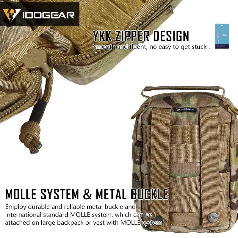MOLLE First Aid EMT - Tyhjä IFAK tasku - Medrescue Gear
