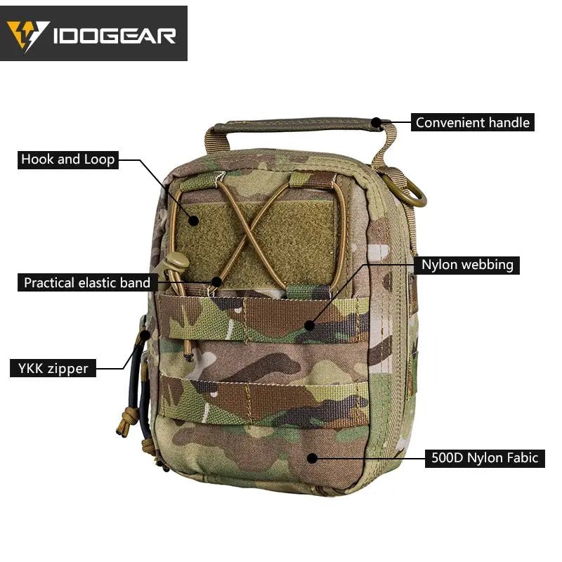 MOLLE First Aid EMT - Tyhjä IFAK tasku - Medrescue Gear
