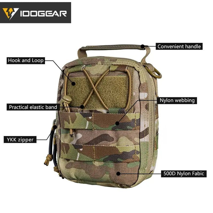MOLLE First Aid EMT - Tyhjä IFAK tasku - Medrescue Gear
