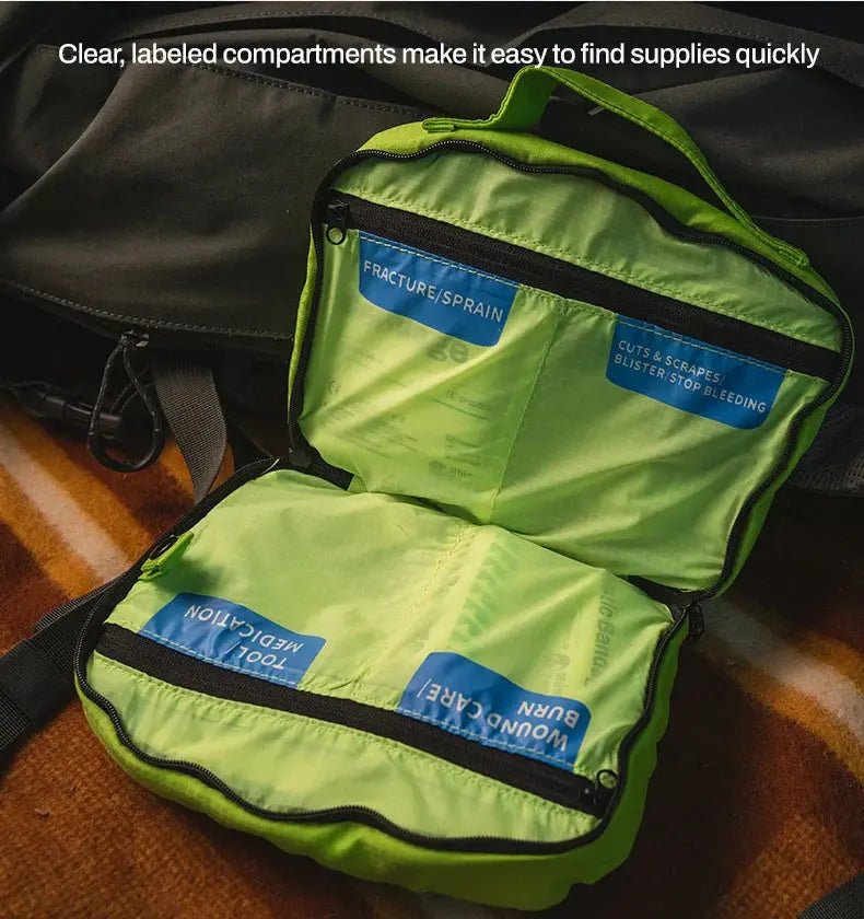Outdoor Camping - ensiapupakkaus I Vettähylkivä I 38 osainen - Medrescue Gear