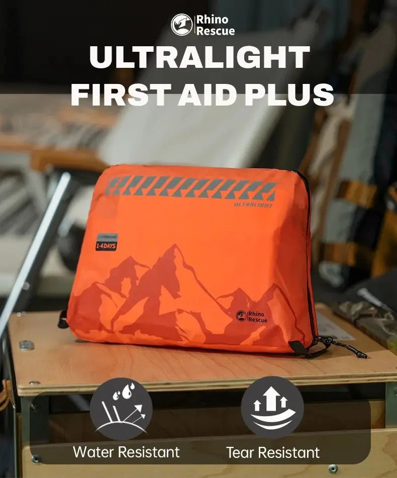 Outdoor Camping - ensiapupakkaus I Vettähylkivä I 38 osainen - Medrescue Gear