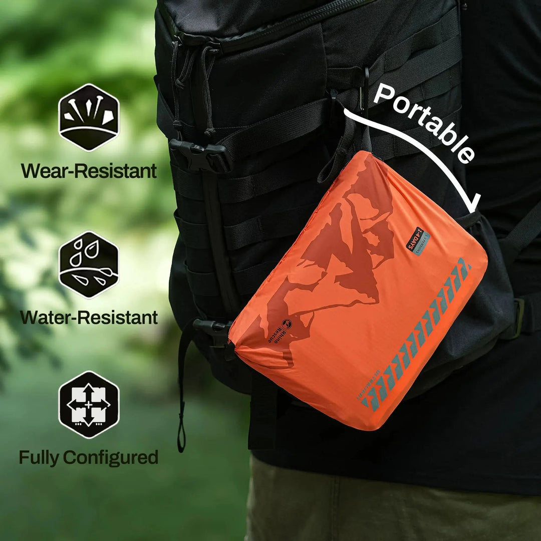 Outdoor Camping - ensiapupakkaus I Vettähylkivä I 38 osainen - Medrescue Gear