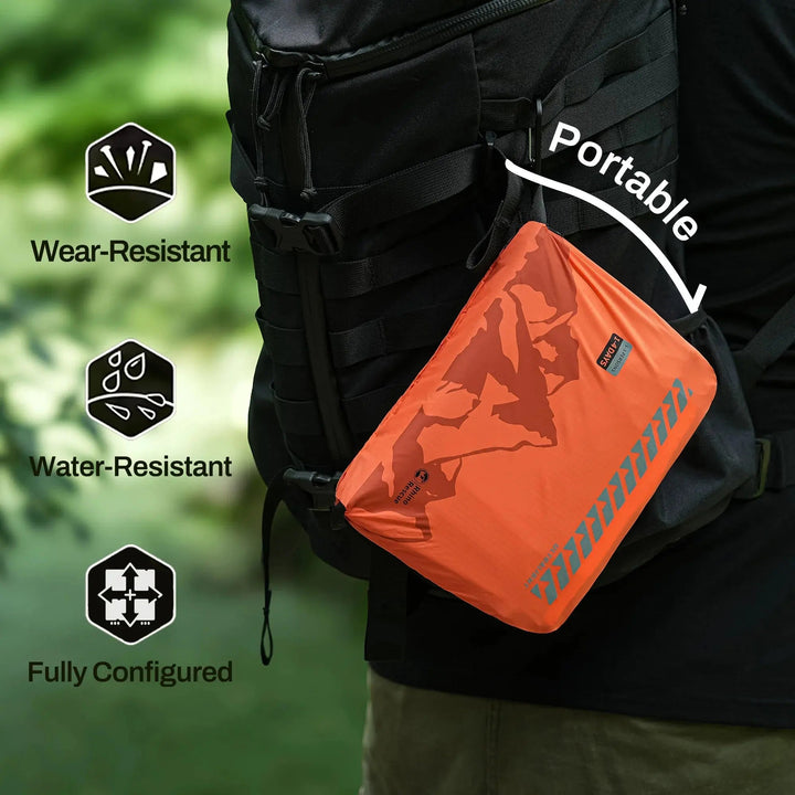 Outdoor Camping - ensiapupakkaus I Vettähylkivä I 38 osainen - Medrescue Gear