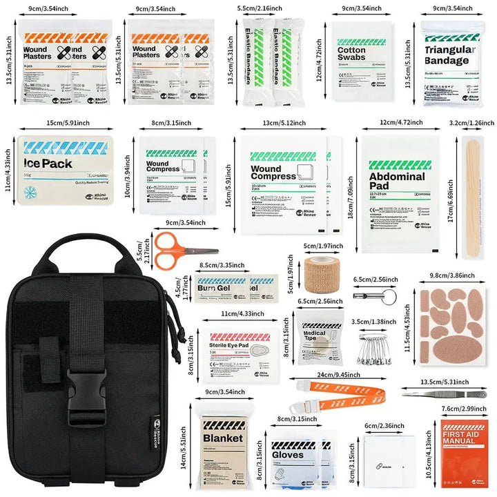 RHINO RESCUE Ensiapupakkaus - Medrescue Gear