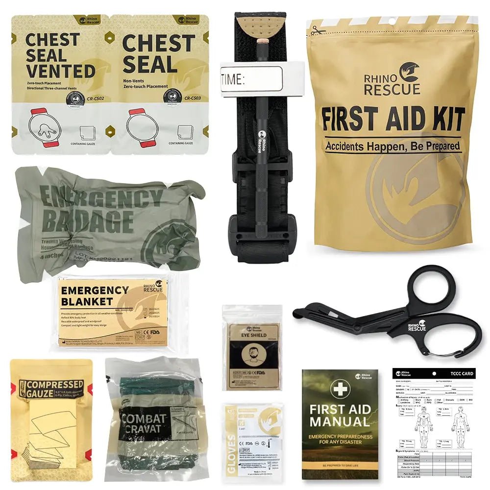 Traumapakkaus - IFAK - täyttöpakkaus | 4 eri kokoa - Medrescue Gear