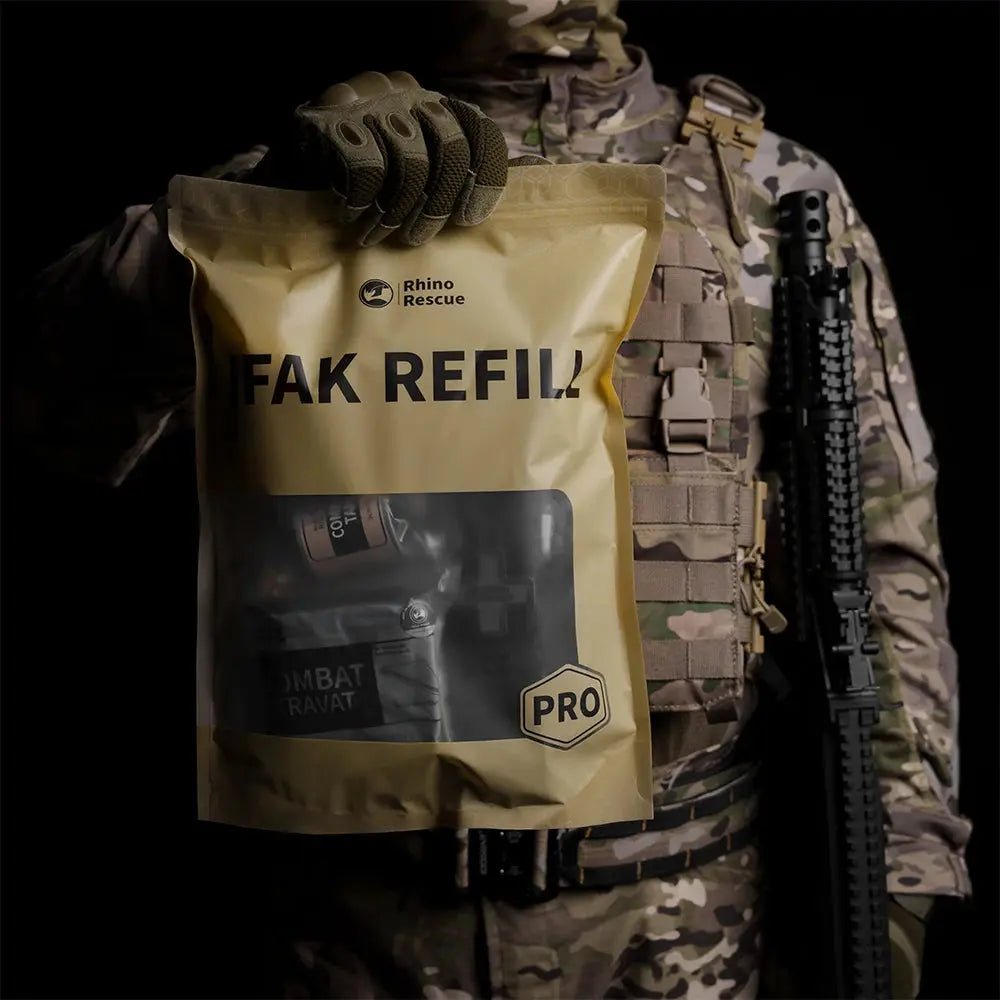 Traumapakkaus - IFAK - täyttöpakkaus | 4 eri kokoa - Medrescue Gear