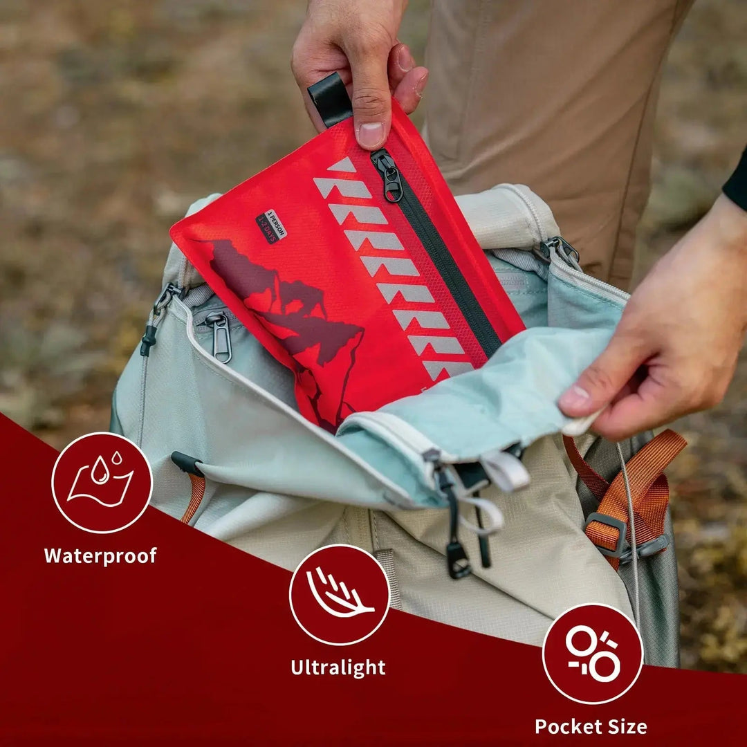 Ultralight - Ensiapupakkaus 105 osaa | 350g | Vedenpitävä - Medrescue Gear