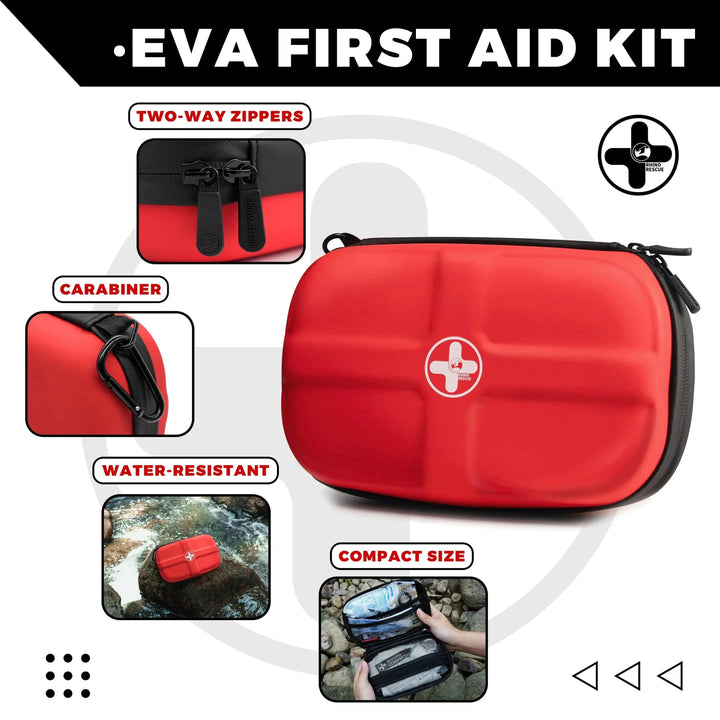 Vesitiivis Ensiapupakkaus I 100 osaa I Kolhuja kestävä - Medrescue Gear